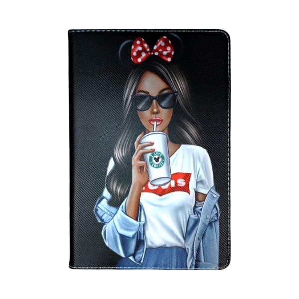 HUAWEI MatePad T10s- 10.1inch- Di-Lian Flip Case -Starbucks Girl
