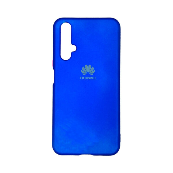 HUAWEI Nova5t Silicone Colors Copy Back Case Blue