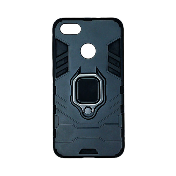 HUAWEI Y52018 IRON MAN RING Back Case Black