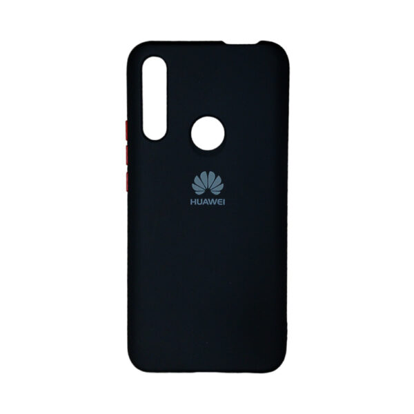 HUAWEI Y9Prime2019 Silicone Colors Copy Back Case Black