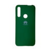 HUAWEI Y9Prime2019 Silicone Colors Copy Back Case Dark Green