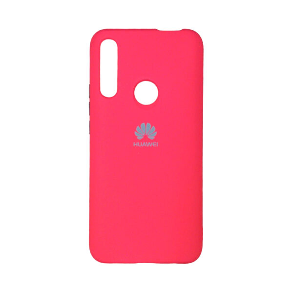 HUAWEI Y9Prime(2019)- Silicone Colors Copy Back Case -Red