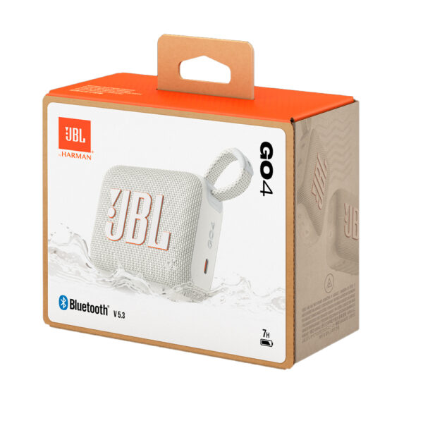 JBL GO4 Bluetooth Speaker White 5