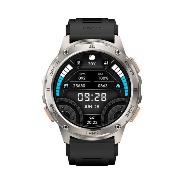 KOSPET TANK T3 Ultra Smart Watch -Silver