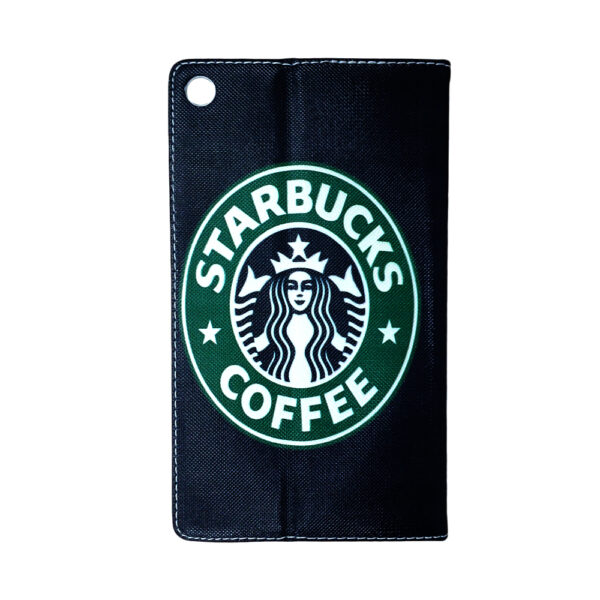 Lenovo TAB3 730M 7inch Di Lian Flip Case Starbucks Black2