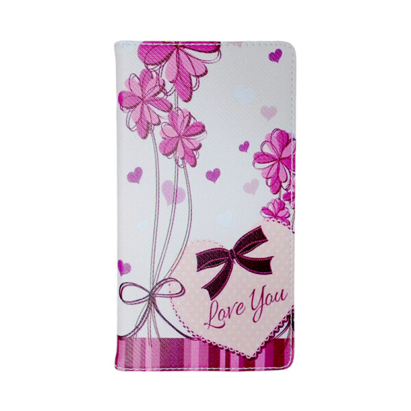 Lenovo TAB4 7504X 7inch Di Lian Flip Case Pink Flower