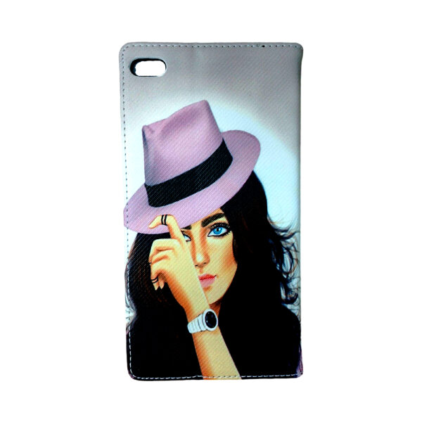 Lenovo TAB7 7304i 7304X 7inch Di Lian Flip Case Girl With Hat2