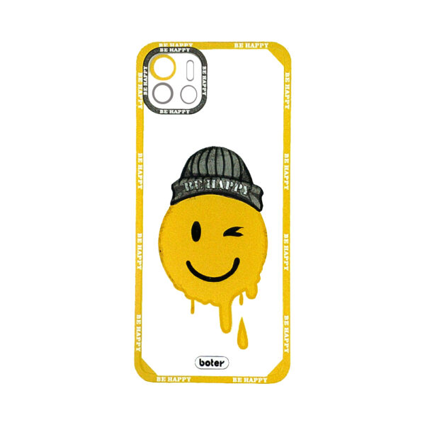 OPPO A16K- boter All-Round Protection Back Case -Wink Emoji