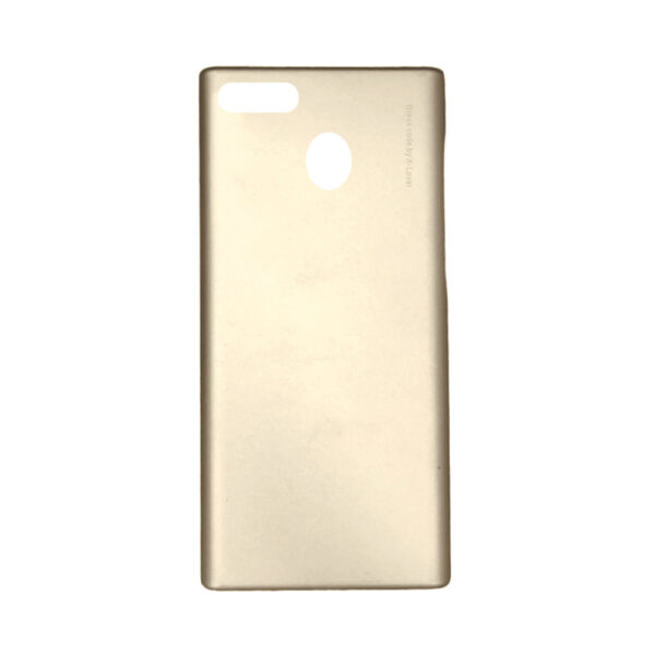 OPPO F9 Metallic Back Case Gold