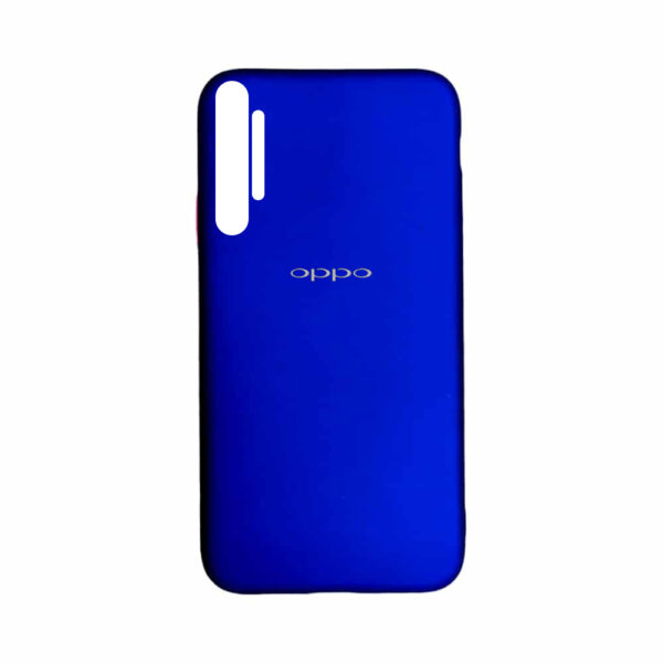 Realme XT Silicone Colors Copy Back Case Blue