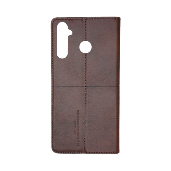 Realme5Pro RICH BOSS Flip Case Brown