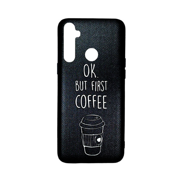 Realme5Pro boter Back Case Coffee First