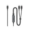 Anker A8895H11 2 in 1 USB C to Dual USB C 140W 1.2m Fast Charging Cable Black