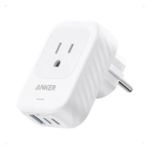 Anker A92A2321 5 in 1 Travel Adapter White