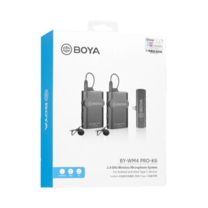 BOYA BY WM4 PRO K6 USB C 2.4GHz Wireless Microphone System 3