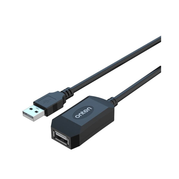 Onten OTN US206 USB2.0 480Mbps Extension Cable with Chipset 5.0m Black