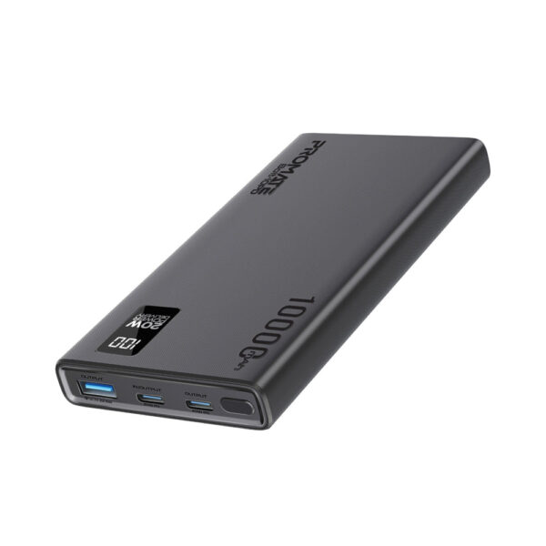 PROMATE Bolt 10PD 20W Smart Charging 10000mAh Power Bank Black