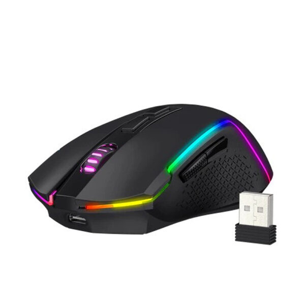 REDRAGON TRIDENT Wired 2.4G BT Gaming Mouse M693 RGB 2