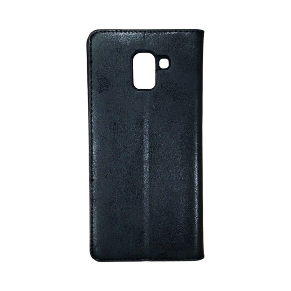 ⁦SAMSUNG J6(2018)- RICH BOSS Flip Case -Black⁩ - الصورة ⁦2⁩