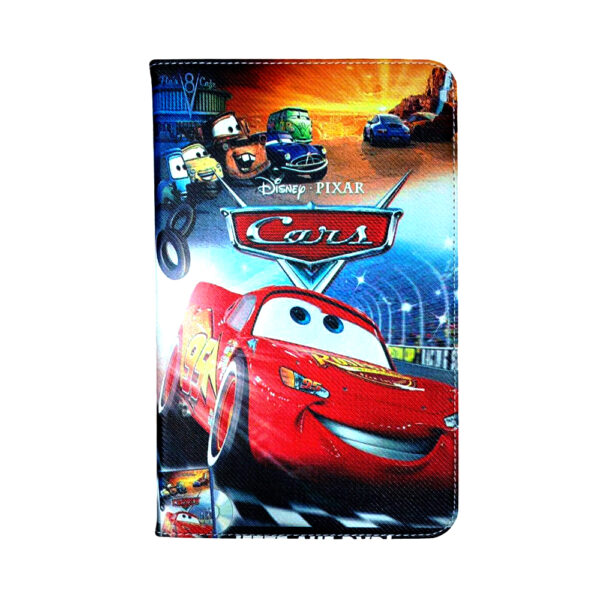 SAMSUNG TAB E T560 Di Lian Disney Flip Case Cars