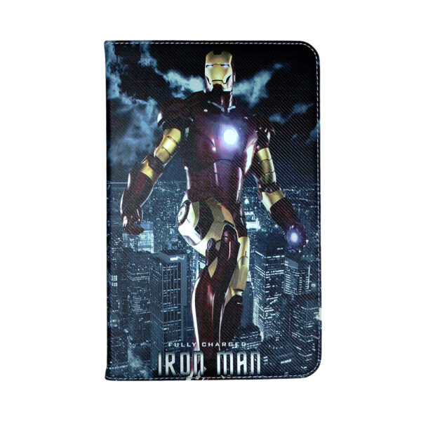 SAMSUNG TAB E T560 Di Lian Disney Flip Case Iron Man