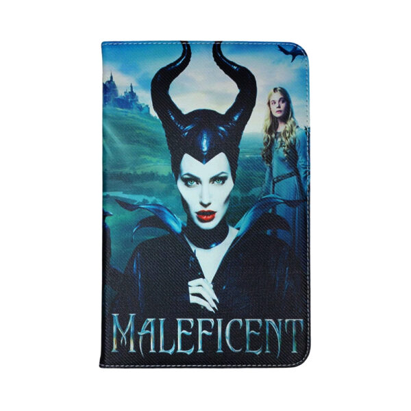 SAMSUNG TAB E T560 Di Lian Disney Flip Case Maleficent