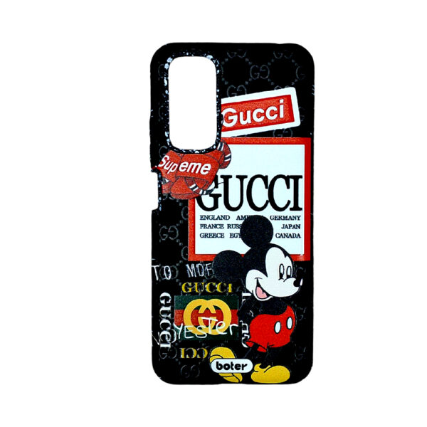 Xiaomi Mi Note11-/Note11s- boter Color Back Case -Mickey/Gucci