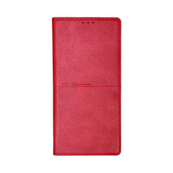 Xiaomi Mi Note8- RICH BOSS Flip Case -Red