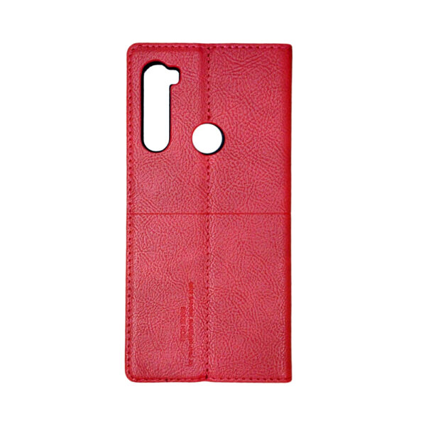 ⁦Xiaomi Mi Note8- RICH BOSS Flip Case -Red⁩ - الصورة ⁦2⁩