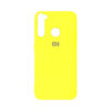 Xiaomi Mi Note8 Silicone Colors Copy Back Case Yellow