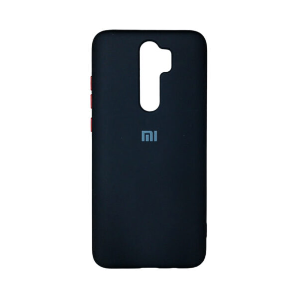 Xiaomi Mi Note8Pro Silicone Colors Copy Back Case Black