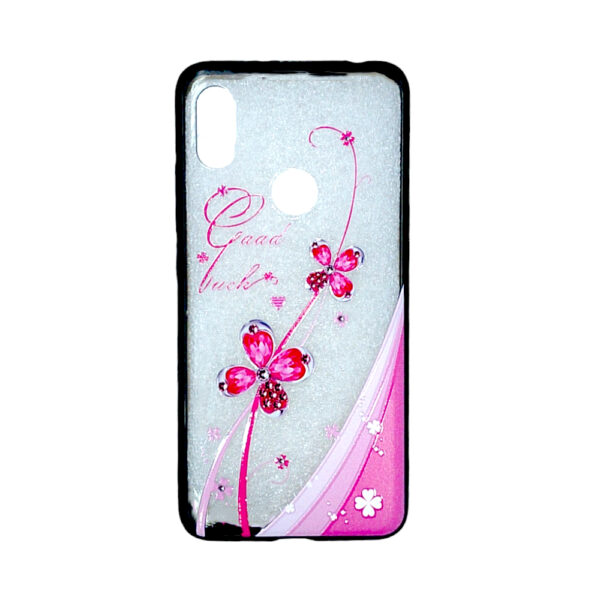 Xiaomi Mi Y2 S2 boter Back Case Pink Flower