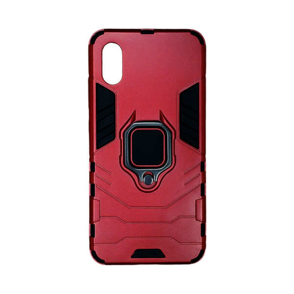 Xiaomi Mi8Pro IRON MAN RING Back Case Red