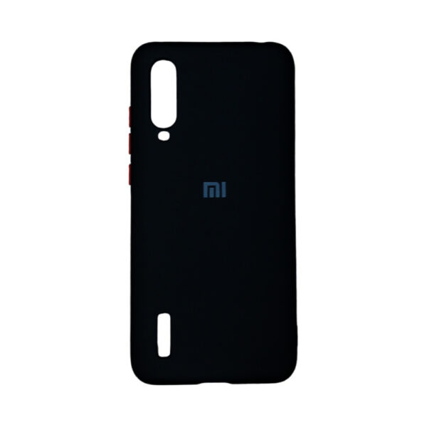 Xiaomi Mi9Lite Silicone Colors Copy Back Case Black