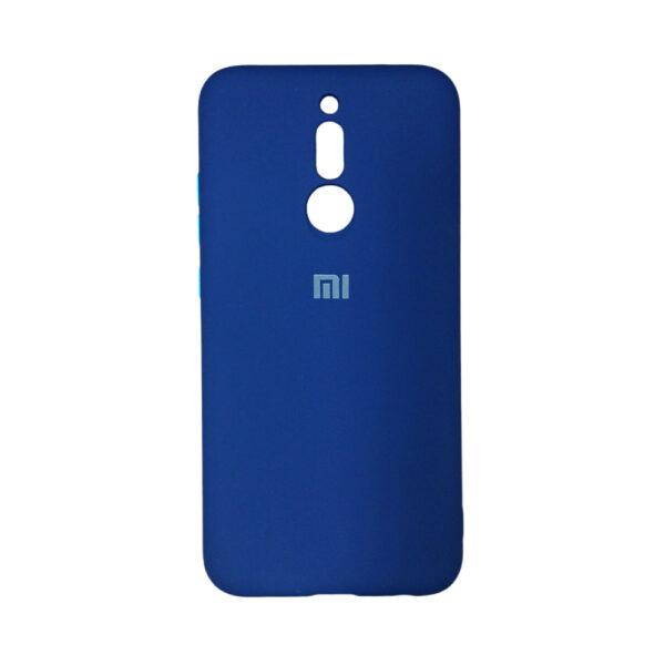 Xiaomi Redmi8 Silicone Colors Copy Back Case Blue