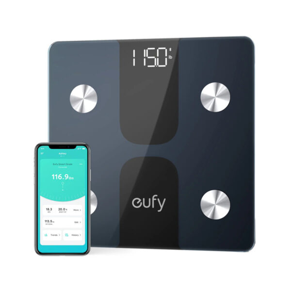 eufy by Anker T9146K15 Smart Scale C1 Black 2