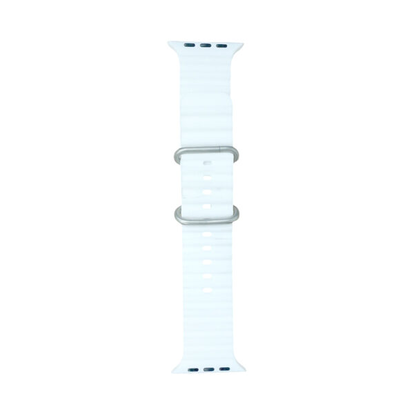 Apple Watch Ocean Band Fluoroelastomer Strap White