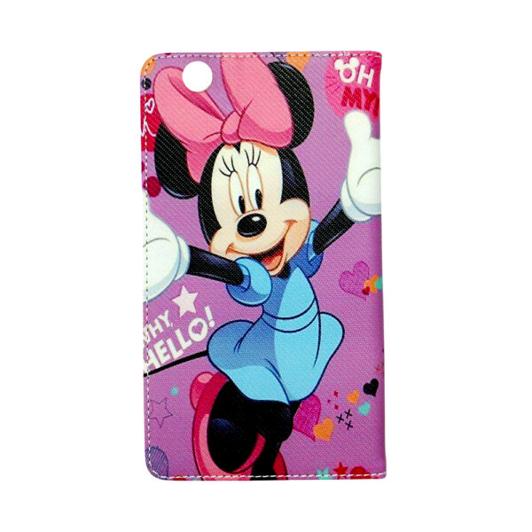 HUAWEI MediaPad T3 7inch Di Lian Flip Case Happy Minnie mouse2