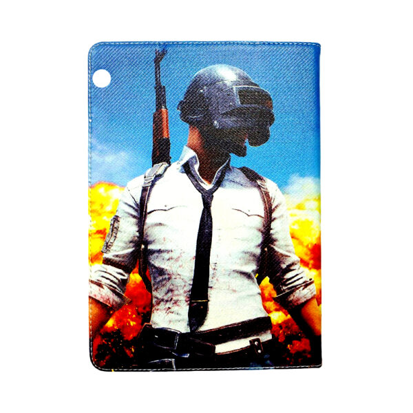 HUAWEI MediaPad T5- Di-Lian Flip Case -Pubg 3 - Image 2