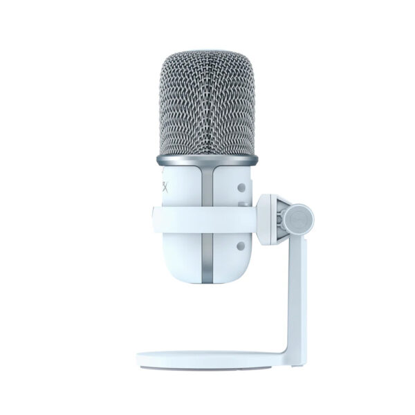 HYPERX 519T2AA SOLOCAST Hi Res 24bit 96kHz Compact amp Flexible USB A Microphone White2