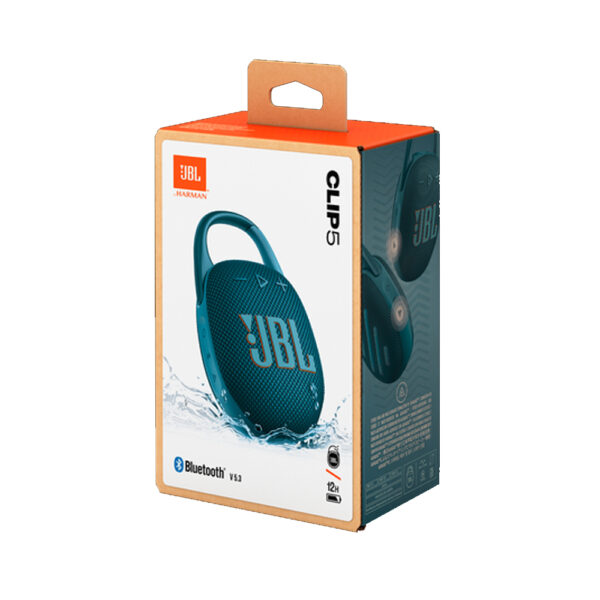 JBL CLIP5 Portable Bluetooth Speaker Blue9