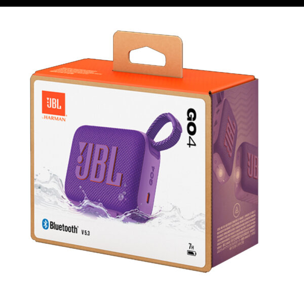 JBL GO4 Bluetooth Speaker Purple7