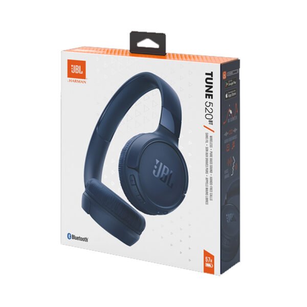 JBL TUNE 520BT Wireless Headset -Blue - Image 10