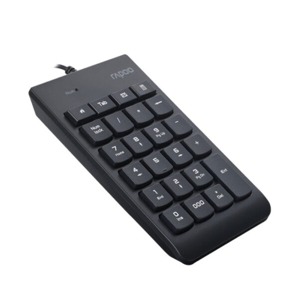 RAPOO K10 19909 NUMERIC KEYBOARD Black2