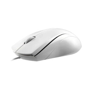 RAPOO N1200 Silent Wired Optical Mouse White2