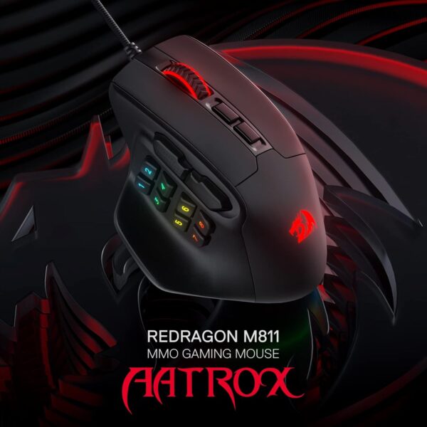 REDRAGON AATROX GAMING MOUSE M811 RGB 1