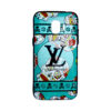 SAMSUNG GrandPrimePro boter Back Case Louis Vuitton Green