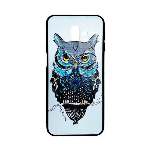 SAMSUNG J6Plus(2018)- boter Back Case -Owl 1