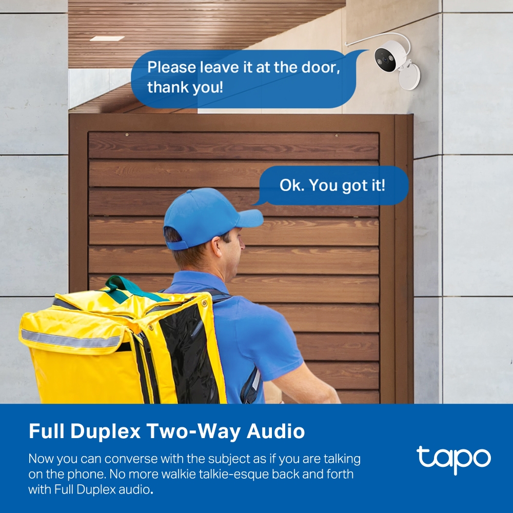 TP Link Tapo C120 2K QHD Home Security Wi Fi Camera 7