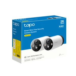 TP Link Tapo C420S2 2K QHD Outdoor Security Wi Fi 2 Camera System 1